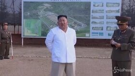Corea del Nord, Kim visita un allevamento di polli in costruzione a Pyongyang