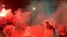 Crotone in serie A, la festa per le strade (senza distanziamento)