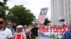 Russia, ancora proteste per l’arresto del governatore di Khabarovsk