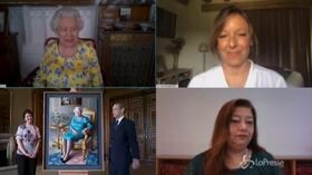 Nuovo ritratto per la regina Elisabetta: per la sovrana cerimonia su Zoom