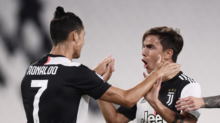 Le pagelle dei bianconeri: Dybala e CR7 trascinatori
