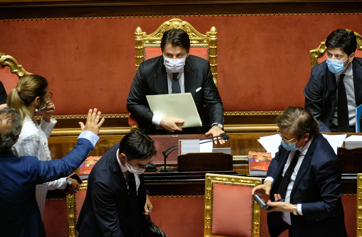 Conte incassa sì Senato a proroga stato emergenza al 15/10: Scelta inevitabile