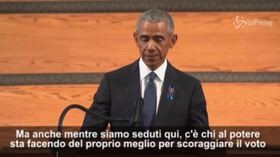 Obama contro Trump: “C’è chi fa di tutto per scoraggiare il voto”