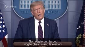 Usa 2020, Trump: “Non voglio un rinvio, ma non voglio nemmeno elezioni fraudolente”