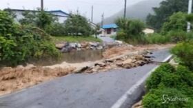 Corea del Sud, piogge torrenziali: 6 morti e 7 dispersi