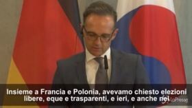Bielorussia, ministro Esteri tedesco: “Rilasciare chi è sceso in piazza pacificamente”