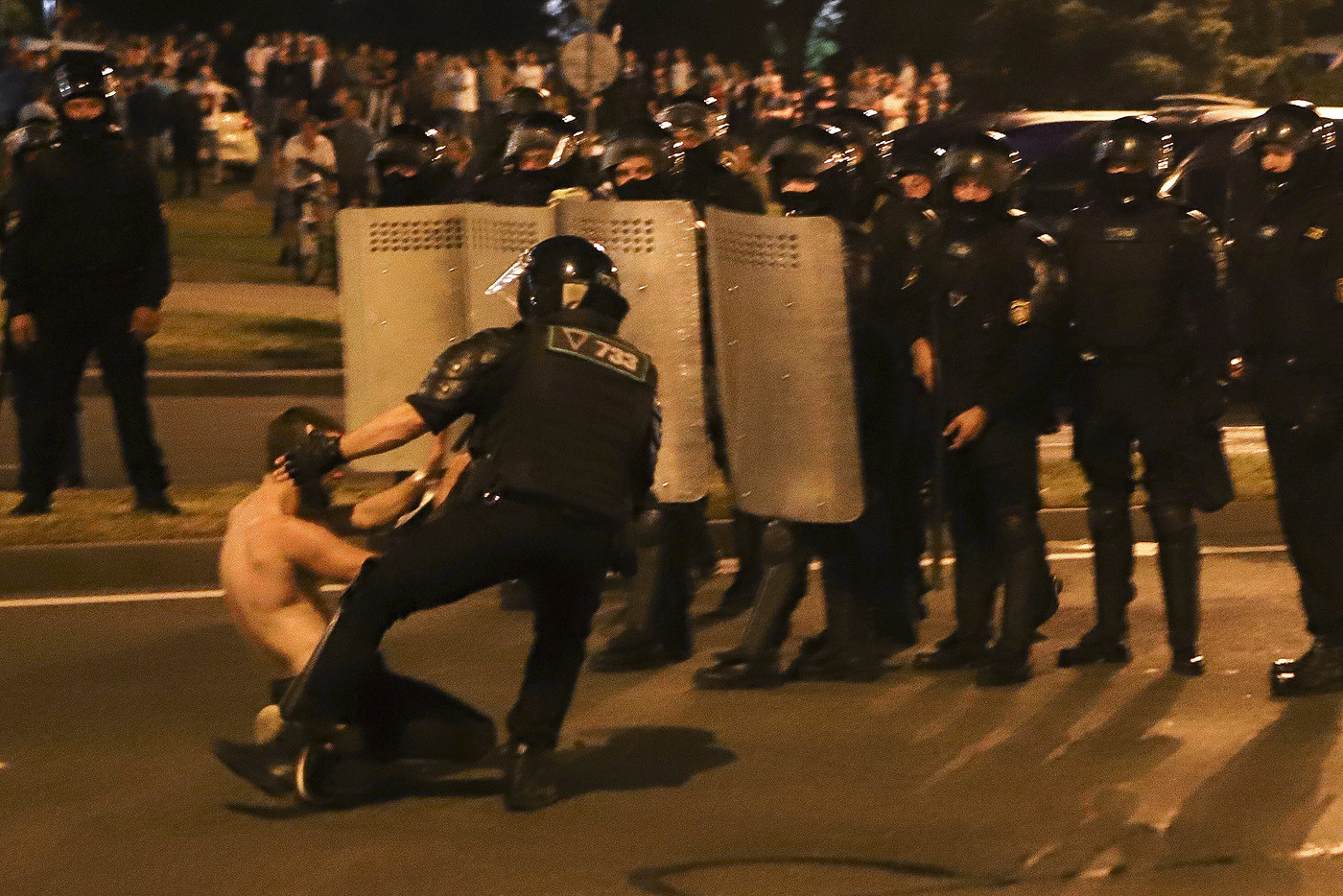 Bielorussia, la brutale repressione della polizia