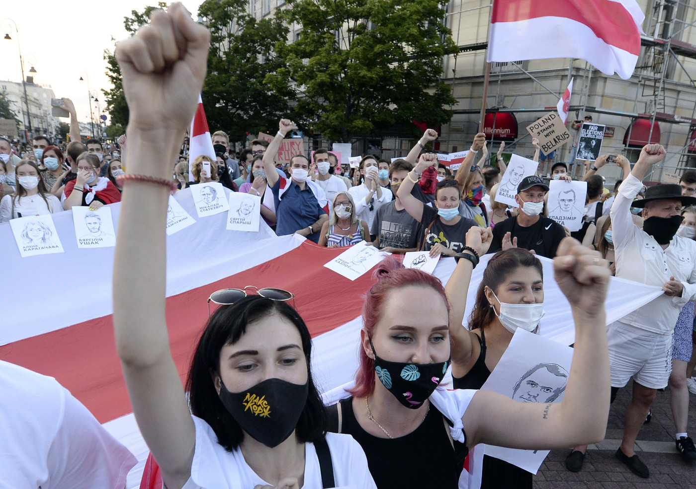 Bielorussia, non si ferma la protesta. 2 mila manifestanti arrestati