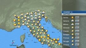 meteo, venerdi’ 14 agosto