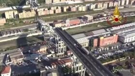 Genova, i Vigili del Fuoco ricordano la tragedia del Ponte Morandi