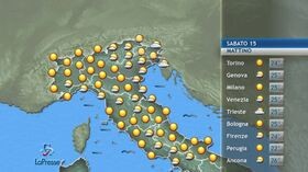 meteo, sabato 15 agosto