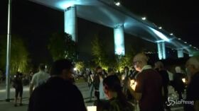 Ponte Genova, fiaccolata nel secondo anniversario della tragedia