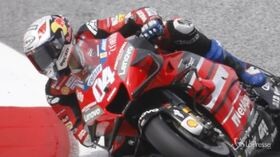 MotoGP, in Austria trionfa Dovizioso. Rossi 5° dopo lo spavento