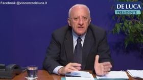 Coronavirus, De Luca: “Tra 15 giorni giorni valuteremo stop mobilità Regioni”