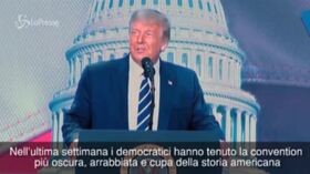 Donald Trump contro i democratici: “È arrivato il momento di respingere il loro odio”