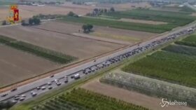 Controesodo, code e rallentamenti sulla A14 in direzione nord