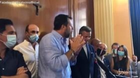 Regionali, Salvini: “Conte voleva l’inciucio Pd-M5s ma i suoi manco lo ascoltono”
