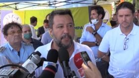 Migranti, Salvini: “Fa bene Musumeci a dire basta, lo appoggio”