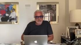 Coronavirus, Briatore ricoverato al San Raffaele di Milano