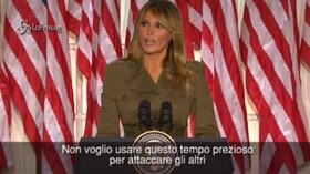 Usa2020, Melania: “Donald Trump è ciò di cui l’America ha bisogno”