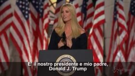 Usa2020, Ivanka Trump: “Mio padre è il presidente del popolo”