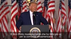 Usa 2020, Trump: “Ho fatto più io per gli afroamericani di qualunque altro presidente”