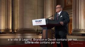 Usa2020, Giuliani: “Per Trump tutte le vite dei neri contano”