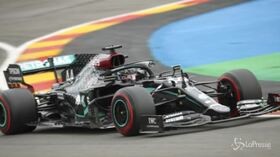 Gp Belgio, prima fila per le Mercedes