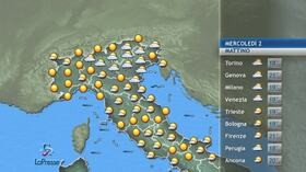 meteo di mercoledi’ 2 settembre