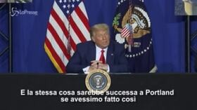 Trump a Kenosha, “Non sono manifestazioni pacifiche, ma terrorismo”