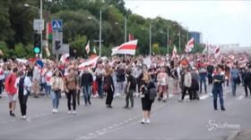 Bielorussia, più di 30mila in piazza contro Lukashenko