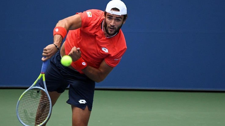 Us Open: Berrettini fuori negli ottavi da Rublev