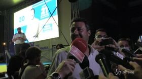 Salvini a Napoli: “Una piazza così neanche a Milano”