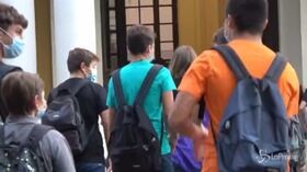 Primo giorno al Liceo Mamiani di Roma, la preside: “Tutto più complicato ma siamo fiduciosi”