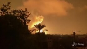 Gaza, razzi verso Israele: la risposta di Tel Aviv