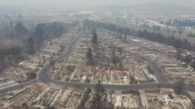 Oregon: il drone sorvola le zone devastate dalle fiamme
