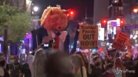 Trump a Philadelphia, proteste contro la vista del presidente Usa