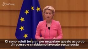 Brexit, Von der Leyen: “Non faremo passi indietro”