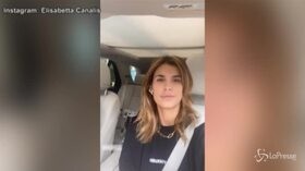 Incendi in California, Elisabetta Canalis in fuga da Los Angeles