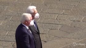 Milano, Mattarella incontra a Palazzo Reale il presidente tedesco Steinmeier