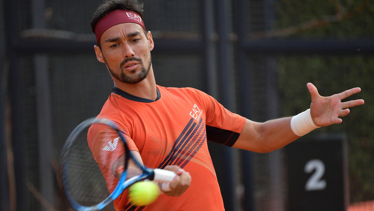 Atp Roma, subito ko Fabio Fognini