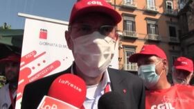 Reddito di cittadinanza, Landini: “Non crea lavoro, servono investimenti pubblici e privati”