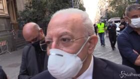San Gennaro, De Luca: “Al Patrono chiediamo sicurezza e lavoro”