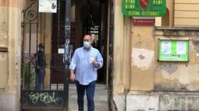 Election Day: Zingaretti al seggio a Roma