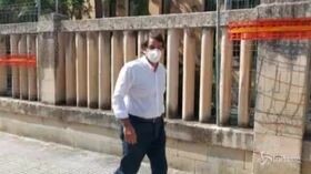 Regionali Puglia: Raffaele Fitto vota in un seggio di Maglie