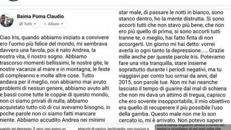 Torino, uccide il figlio e si spara: lo aveva annunciato su Facebook