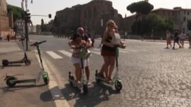 Roma: emergenza covid lancia i monopattini, è boom nella capitale