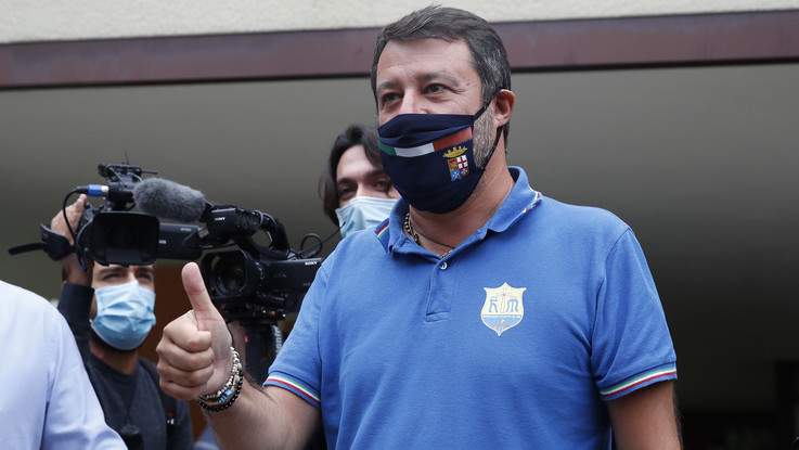 Regionali, Salvini esulta: "Se dati confermati siamo alla guida di 15 regioni su 20"