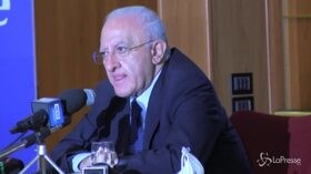 Coronavirus, De Luca: “Drammatica la sottovalutazione del pericolo in Italia”