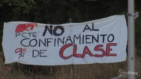 Madrid, proteste contro il “lockdown di classe”